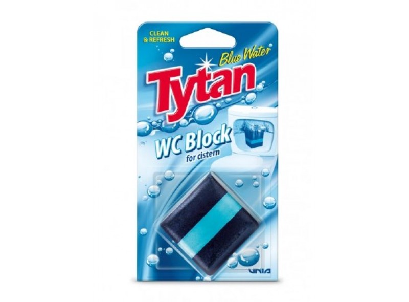 Таблетка для зливного бачка Tytan Blue Water 1 шт (97-568) Таблетка для зливного бачка Tytan Blue Water 1 шт (97-568)
